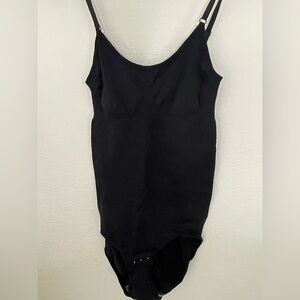 Black Sleeveless Bodysuit., tummy control body shaper , no tag but never worn